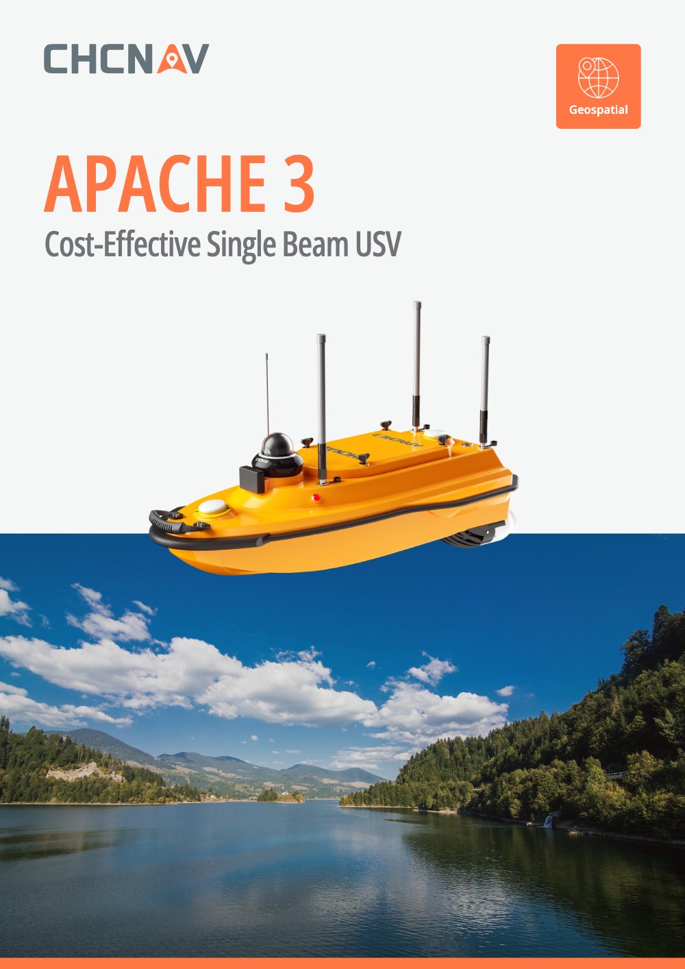 Корица на техническия лист на CHCNAV Apache 3