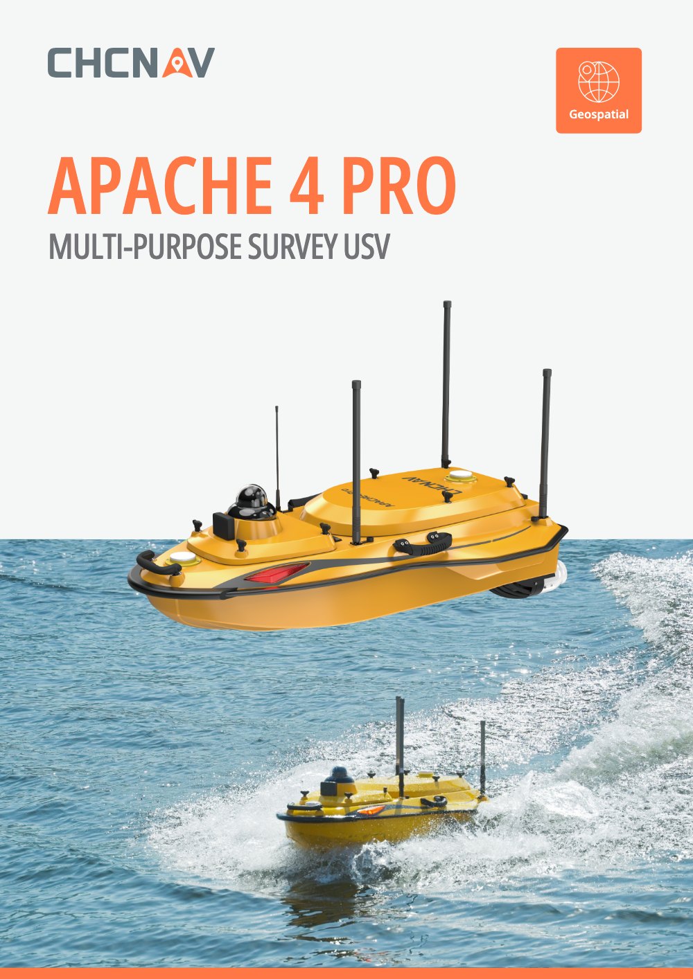 Корица на техническия лист на CHCNAV Apache 4 Pro (на английски)