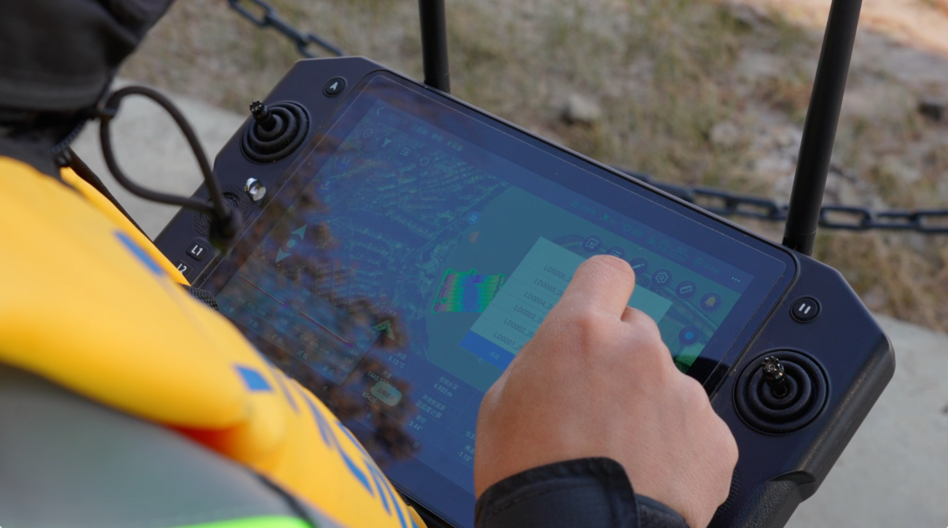 Софтуер EasySail на таблет при работа с ехолот CHCNAV D60