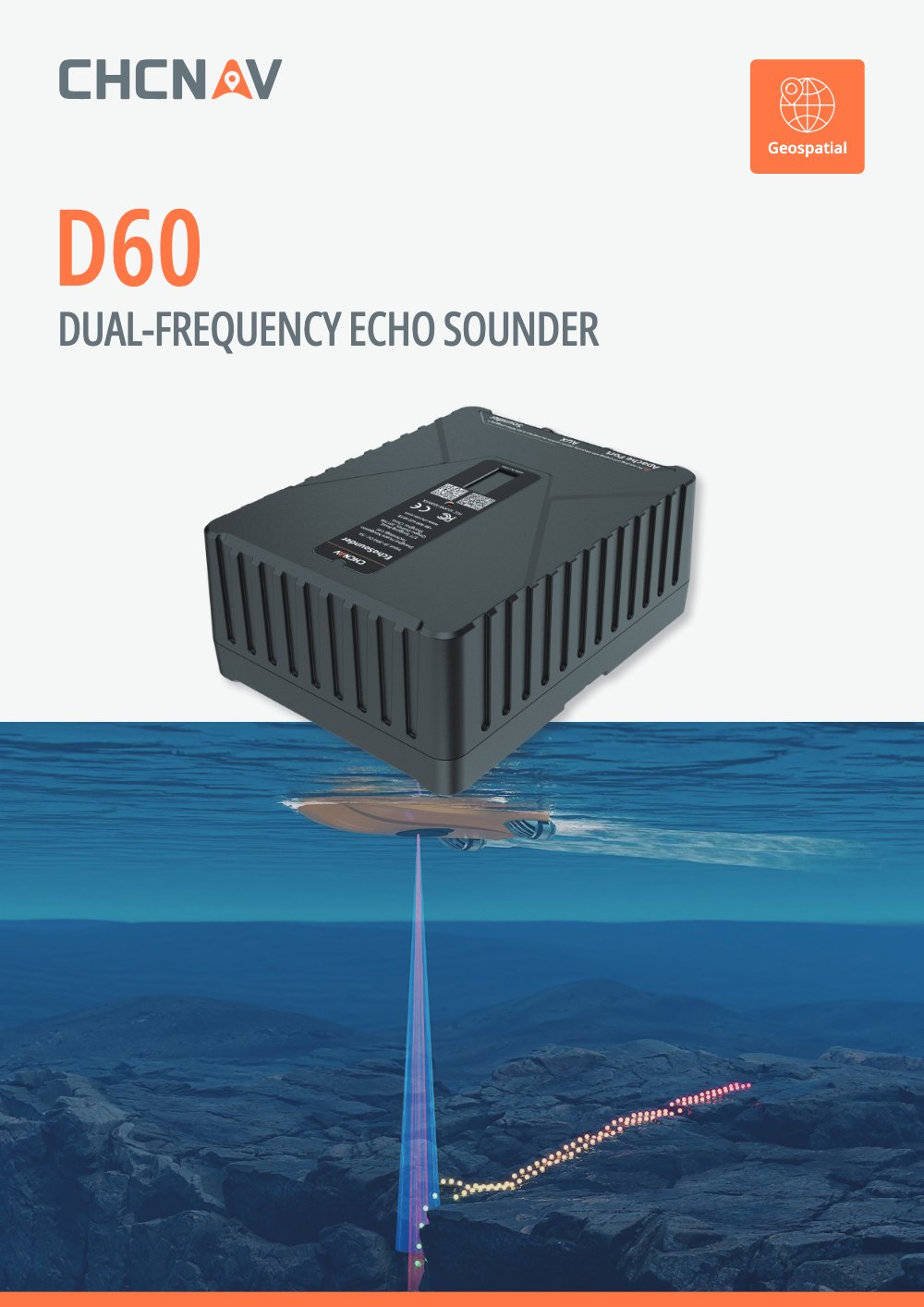 Корица на техническия лист на CHCNAV D60