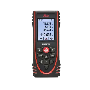 Лазерна ролетка Leica DISTO X3 с клас на защита IP65